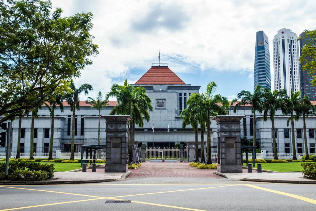 Singapore Parliament House Architectural View